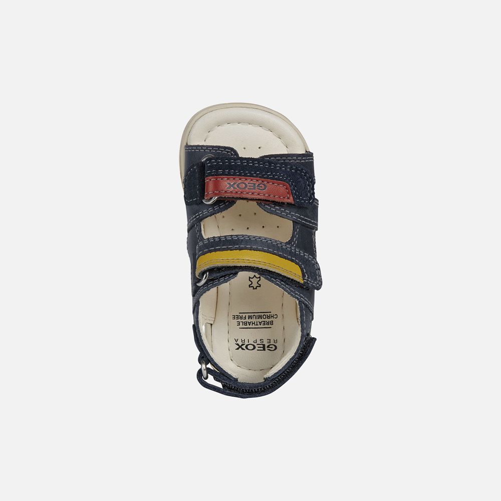 Geox Sandals Navy Alul Boy - Geox Baby Shoes - YLHAXQ348